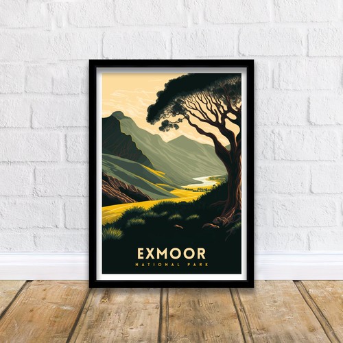 Exmoor national park - park, somerset