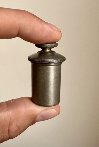 Antique jw hawksley pewter - g,