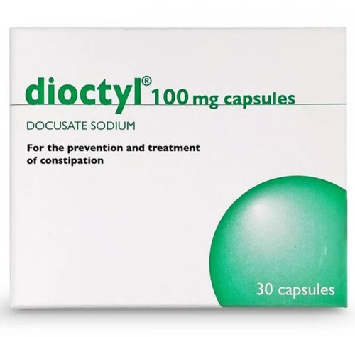 Dioctyl 100mg capsules - 100mg,