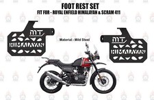 Black "Footrest Pair Fit For