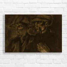 Moody Faces Dramatic Portrait