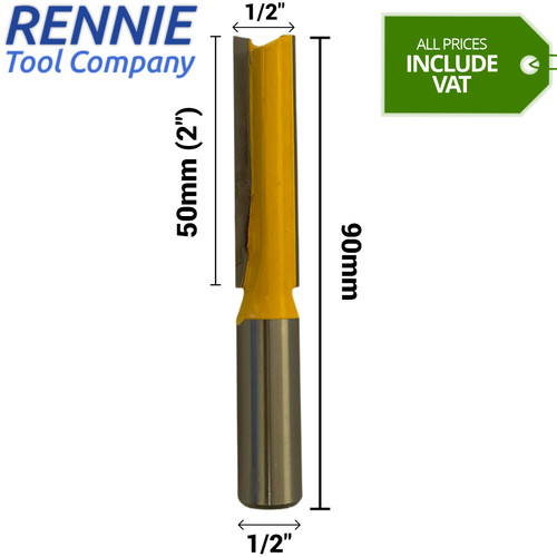 2 shank x 50mm - 1/2",