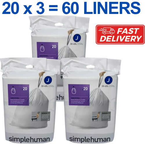 Simplehuman bin liners j - bin,