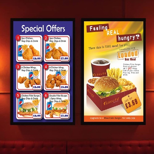 Backlit film poster printing - backlit,