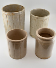 Vintage Stoneware Storage Jars