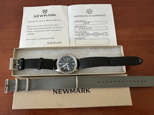 Newmark 6bb raf chrono - chrono, quartz
