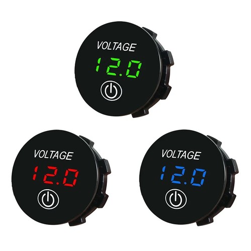 12v led digital voltmeter - 12v,