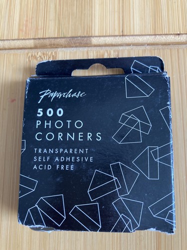 Paperchase photo corners - photo,
