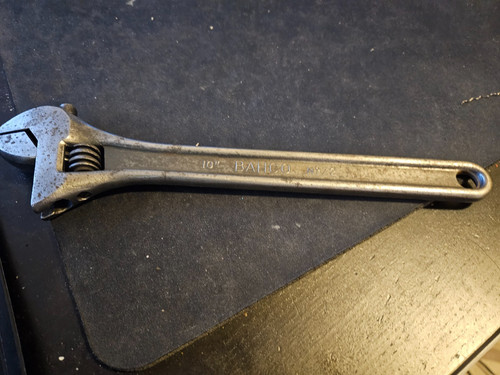 Antique bahco no 72 - 10",