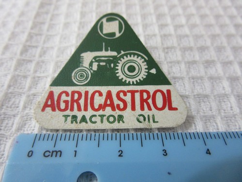 Agricastrol tractor oil - tractor, rare