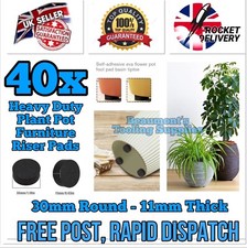 40x Heavy Duty Flower Pot Feet