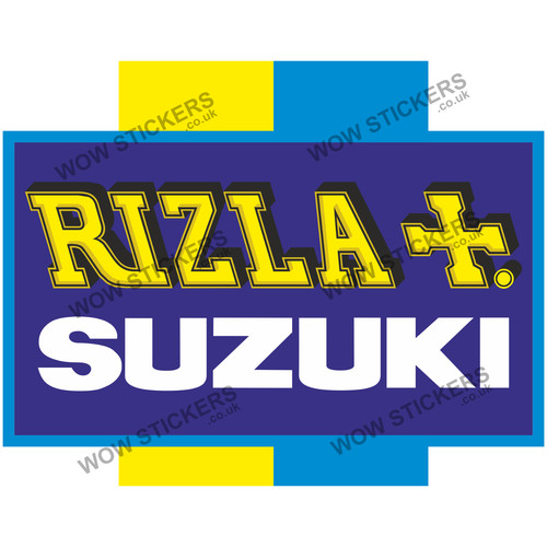 Suzuki rizla motorbike sticker - rizla,