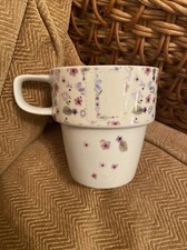 Next Stacking Mugs/Cups - Floral “LOVE” Replacement ‘L’ Single Mug Only