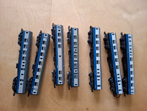 Gauge british rail - british, blue/grey