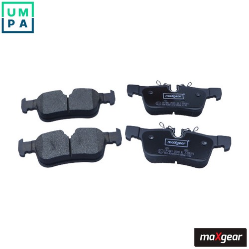 Brake pad set - pad,