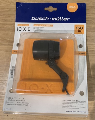 Bicycle light lumotec iq x - b&m,