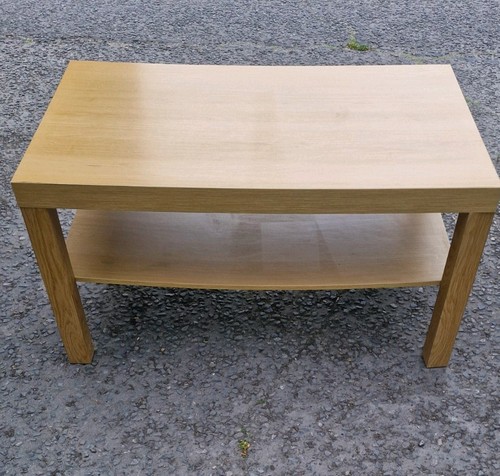 Wooden coffee table good - coffee, table.