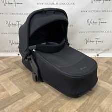 Silver Cross Reef & Dune Ultra Compact Carry Cot - Space Black