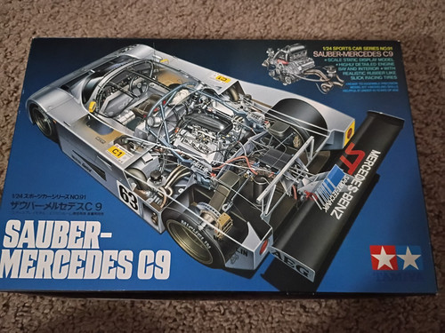 Tamiya sauber mercedes - tamiya, c9