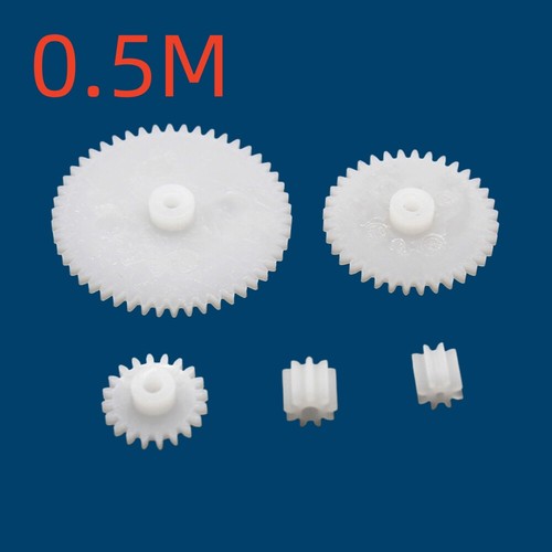 Pack plastic gears cogs - of, 5