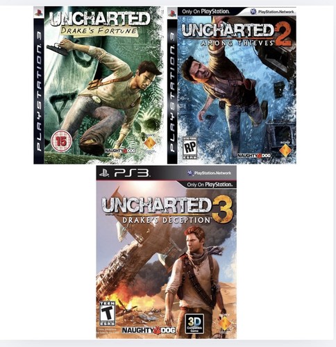 Uncharted ps3 bundle 3 - uncharted,