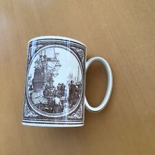 Wedgewood The Mayflower 1620 Commemorative Ceramic Pottery Mug Tankard Stein.