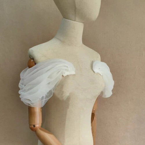 Bridal sleeves detachable - bridal,