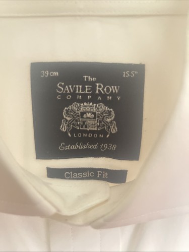 Genuine saville row - saville, white