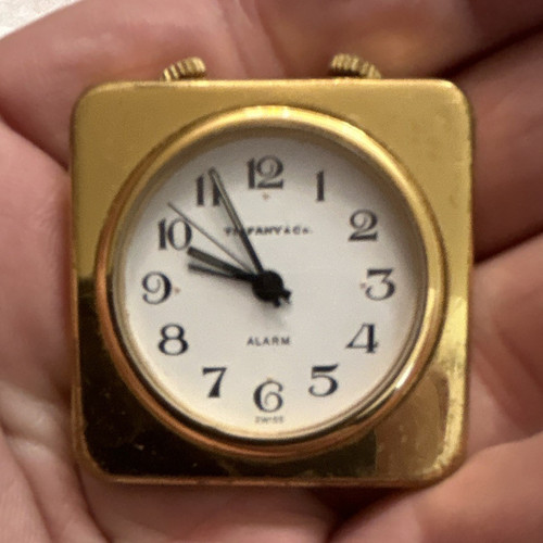 Tiffany gold tone mini - &,