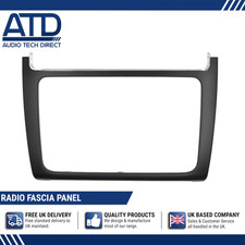 Fascia Panel For VW Polo Mk5 Facelift Car Radio RNS/RCD Android Unit Matt Black
