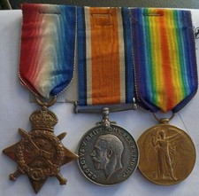 WW1 1914 STAR  TRIO  TO ROYAL ENGINEERS 