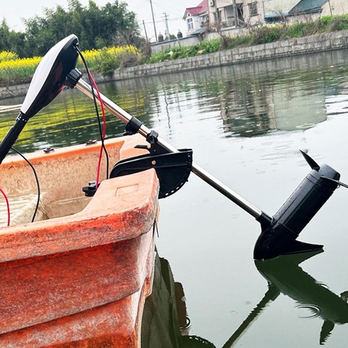 Electric outboard motor - outboard, stents