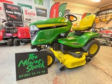 JOHN DEERE X380 HYDROSTATIC RIDE ON MOWER 48in/122cmDECK KAWASAKI VTWIN 23HP