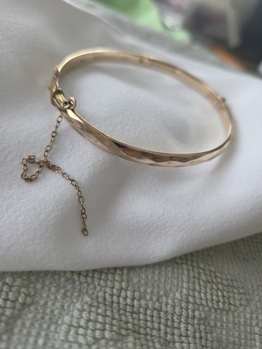 Vintage 9ct gold metal core - vintage,