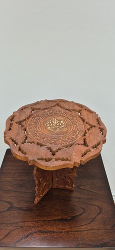 Vintage hand carved inlaid - vintage,