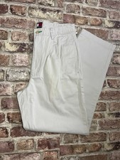 Tommy Hilfiger Men's Regular Chino Trousers White W32 L32