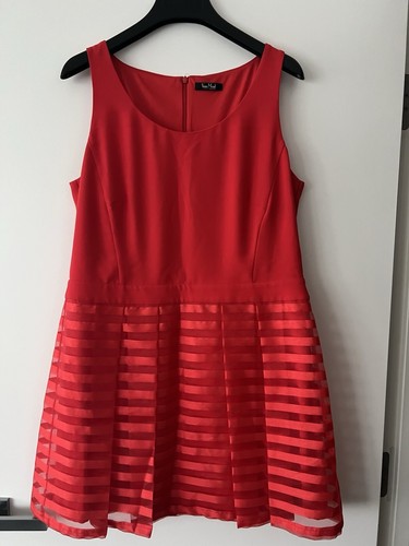 Vera mont red sleeveless - vera, dress