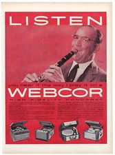 Webcor fonograf print - webcor,