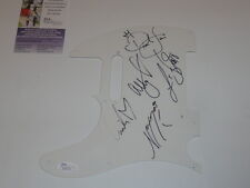 FIFTH HARMONY SIGNED ELECTRIC PICKGUARD ALL 5 JSA COA GUITAR RARE