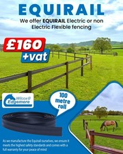 EQUIRAIL, Flexilble Fencing, stud fencing,  NON  Electric & Electric