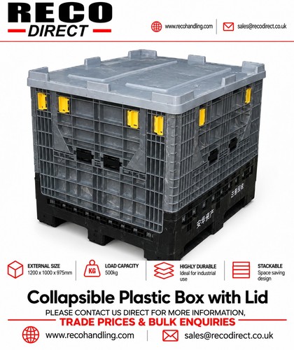 Used large collapsible - collapsible, plastic