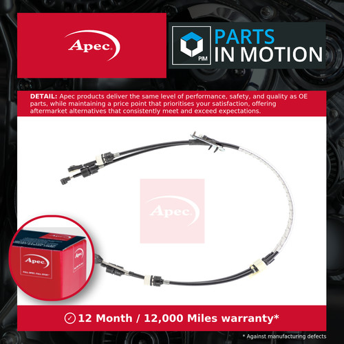 Gear change cable fits - gear,