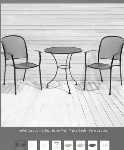 Kettler caredo seat bistro - 2,