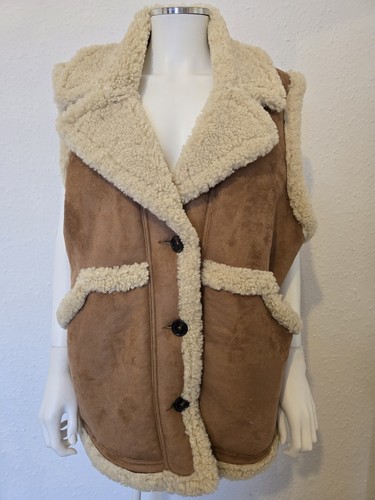 Topshop faux suede shearling - suede,