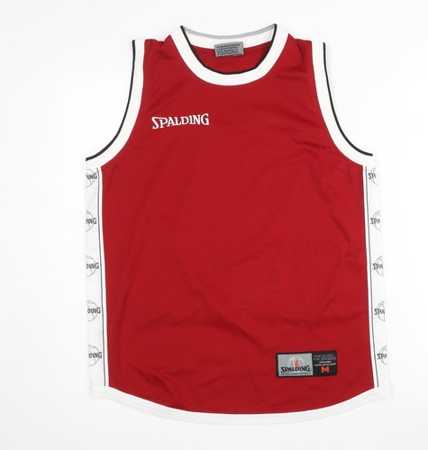 Spalding red basketball tank - red,