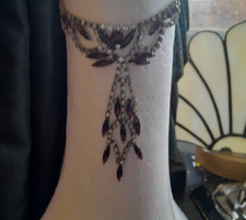 vintage necklace and earrings