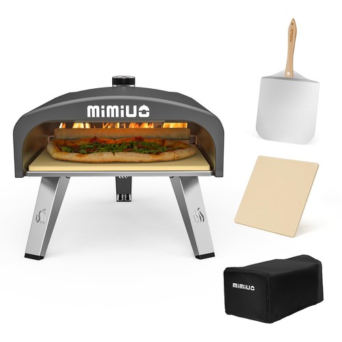 Mimiuo outdoor gas pizza oven - gas,