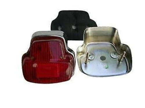 Vespa tail light chrome - vespa, rear