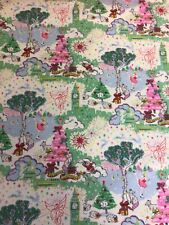 FABRIC Cath Kidston Christmas Night Sky Organic Cotton Duck New Assorted Sizes
