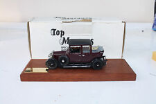 TOP MARQUES 1:43 LTD EDITION RR1 ROLLS ROYCE 20HP BARKER LANDAULETTE 1926 READ